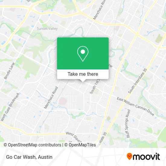 Go Car Wash map