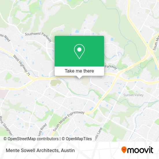 Mente Sowell Architects map