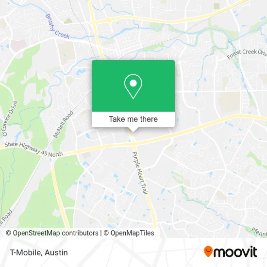 T-Mobile map