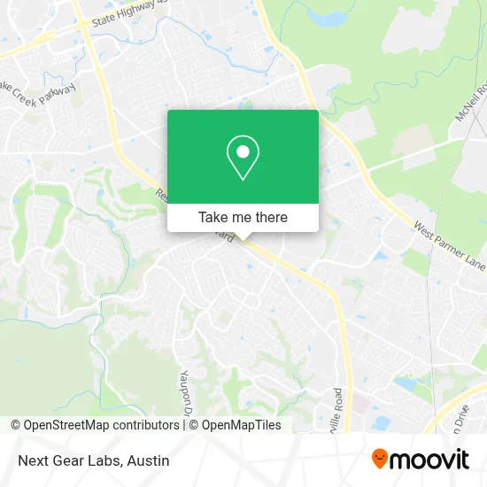 Next Gear Labs map