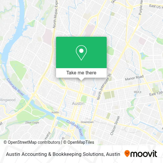 Austin Accounting & Bookkeeping Solutions map