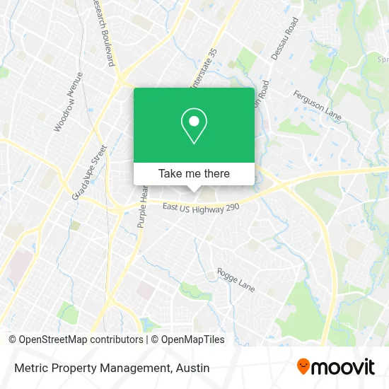 Metric Property Management map