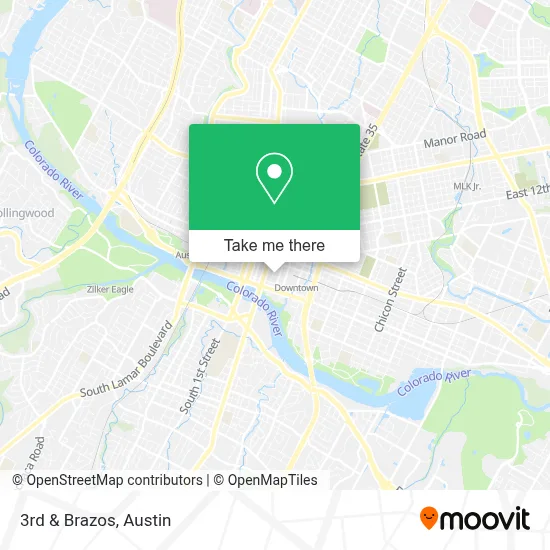 3rd & Brazos map