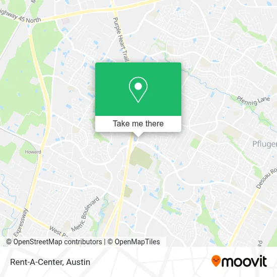 Rent-A-Center map