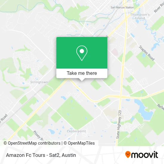 Amazon Fc Tours - Sat2 map