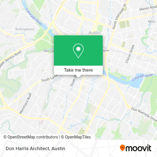 Don Harris  Architect map