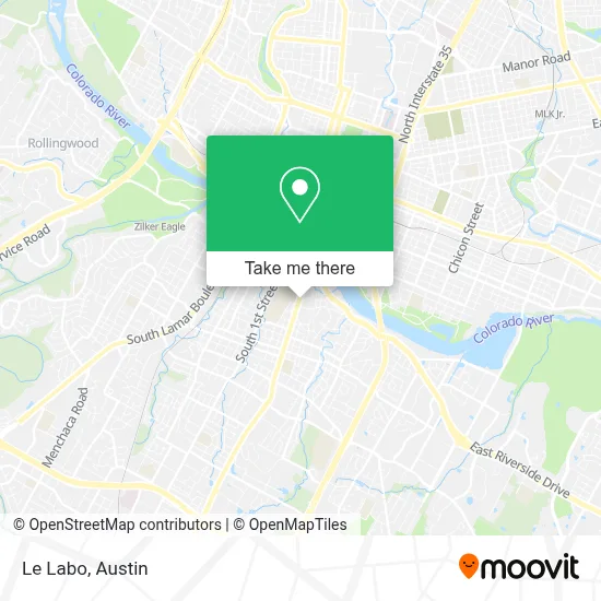 Le Labo map