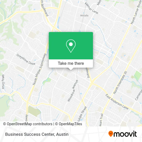 Business Success Center map