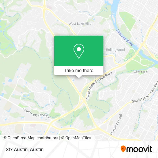 Stx Austin map