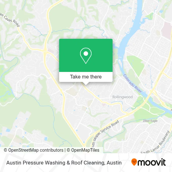 Austin Pressure Washing & Roof Cleaning map