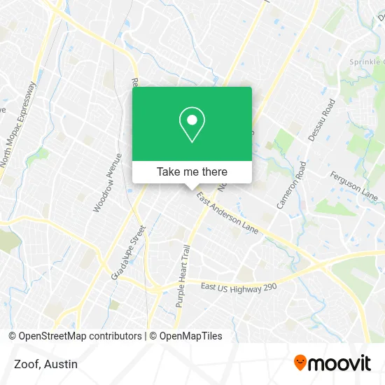 Zoof map
