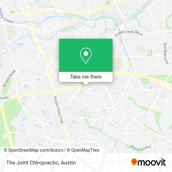The Joint Chiropractic map