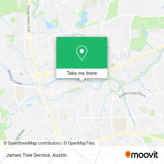 James Tree Service map