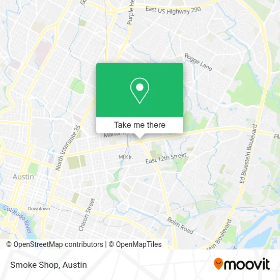 Smoke Shop map