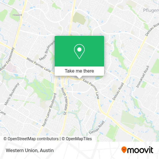 Western Union map