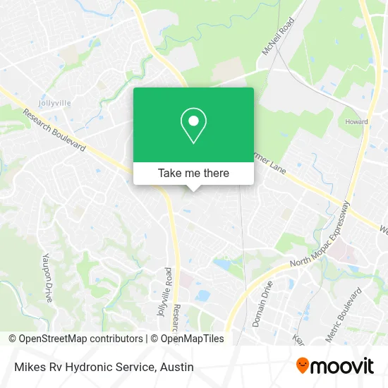 Mikes Rv Hydronic Service map