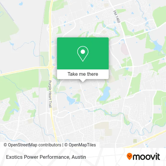 Exotics Power Performance map