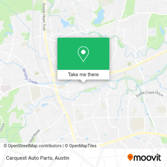 Carquest Auto Parts map