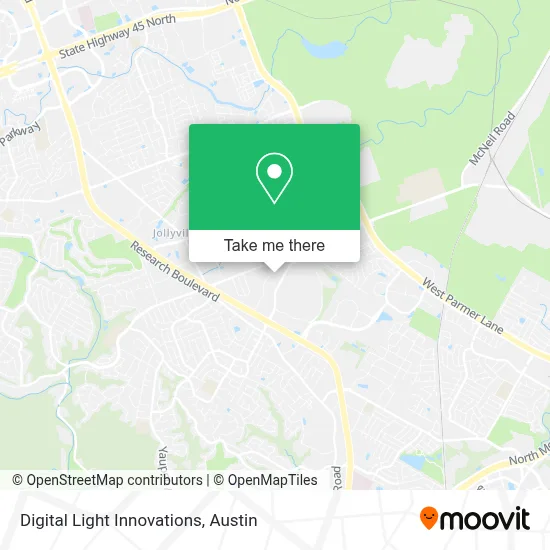 Digital Light Innovations map