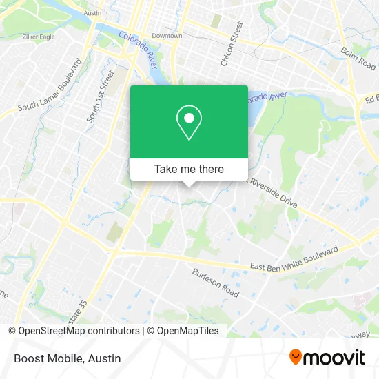 Boost Mobile map