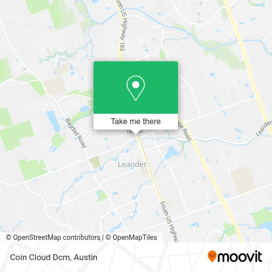 Coin Cloud Dcm map