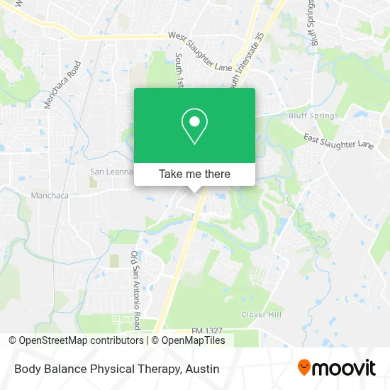 Body Balance Physical Therapy map
