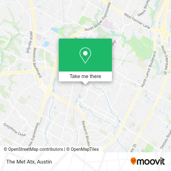 The Met Atx map