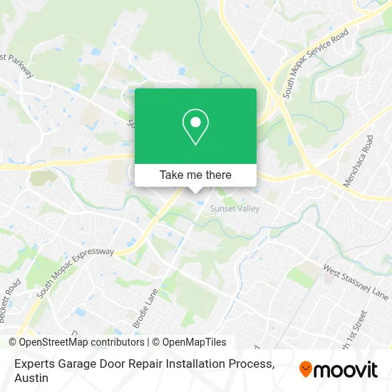 Experts Garage Door Repair Installation Process map