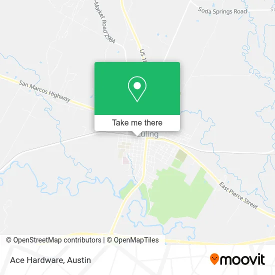 Ace Hardware map