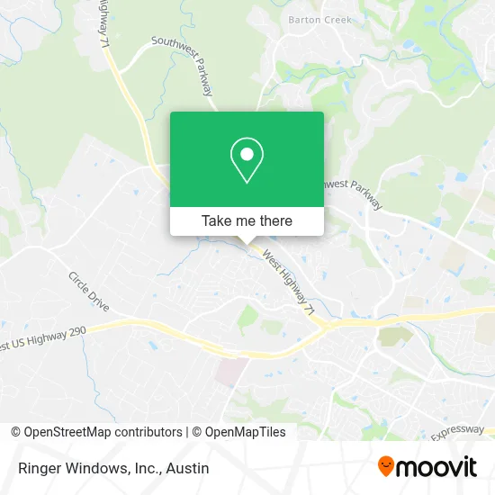 Ringer Windows, Inc. map