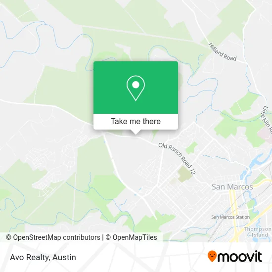 Avo Realty map
