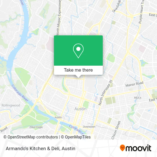 Armando's Kitchen & Deli map