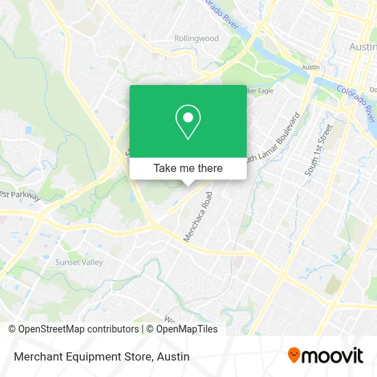 Merchant Equipment Store map