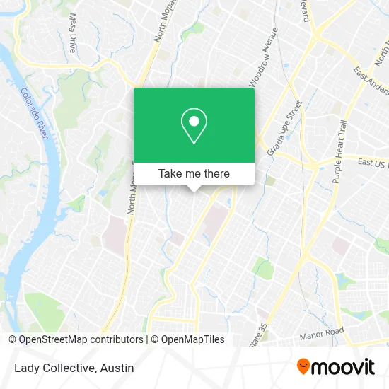 Lady Collective map