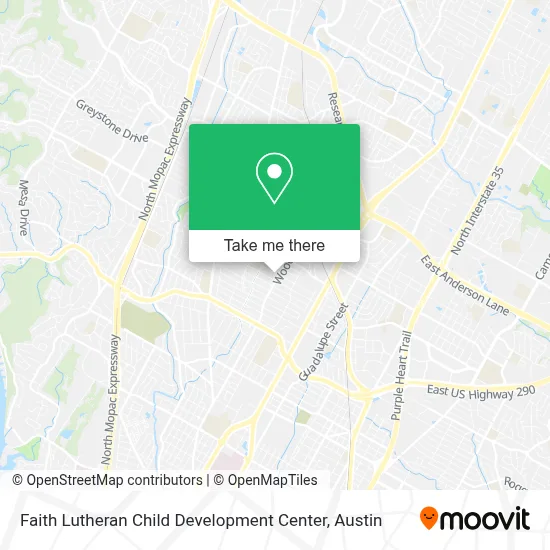 Faith Lutheran Child Development Center map