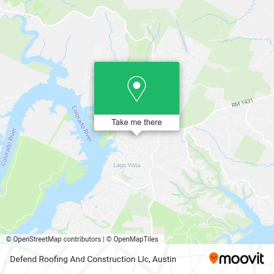 Defend Roofing And Construction Llc map