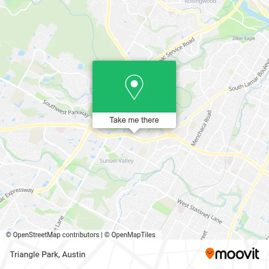 Triangle Park map