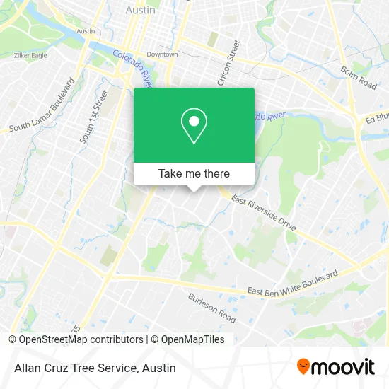 Allan Cruz Tree Service map