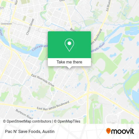 Pac N' Save Foods map