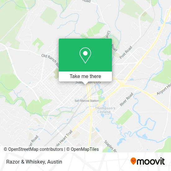 Razor & Whiskey map