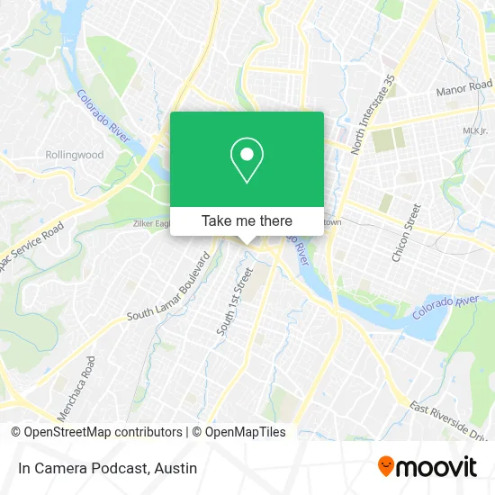 In Camera Podcast map