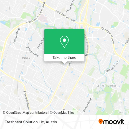 Freshnest Solution Llc map