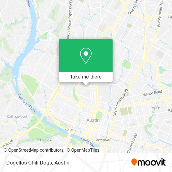 Dogellos Chili Dogs map
