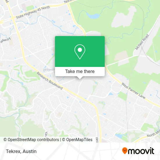 Tekrex map