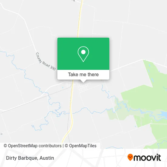 Dirty Barbque map