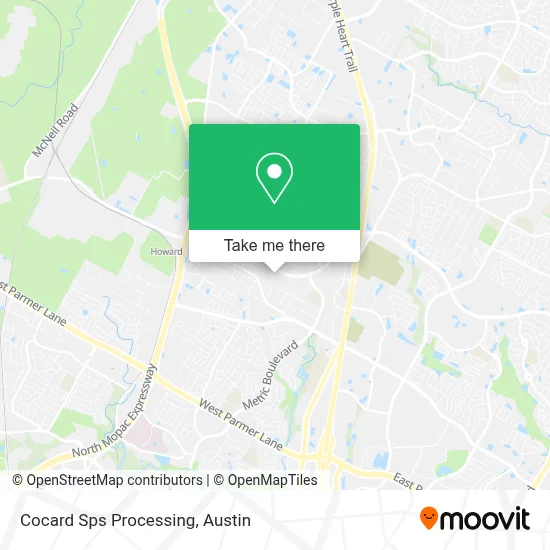 Cocard Sps Processing map