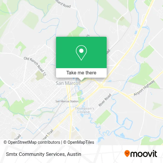 Smtx Community Services map