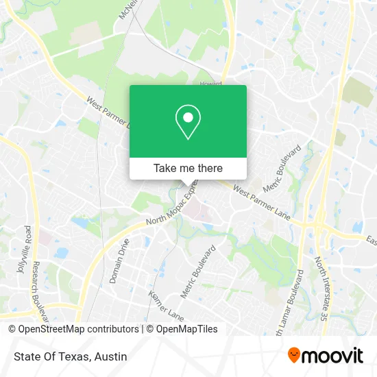 State Of Texas map