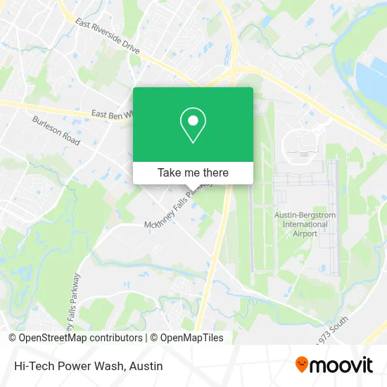 Hi-Tech Power Wash map