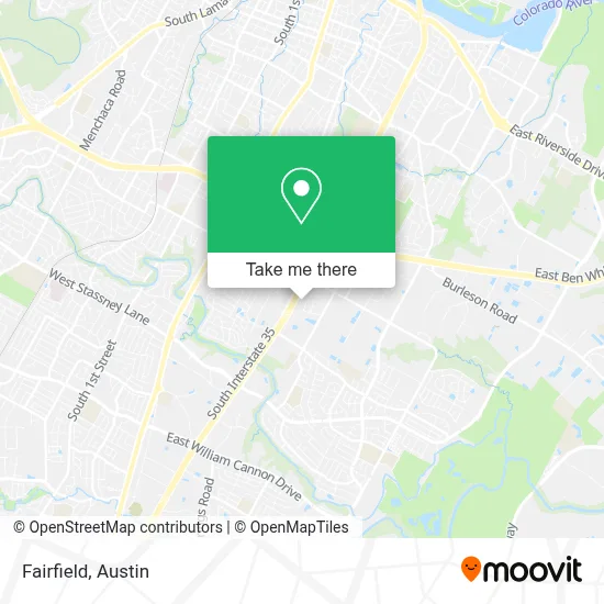 Fairfield map